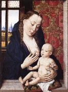 Dieric Bouts, The virgin Nursing the Child